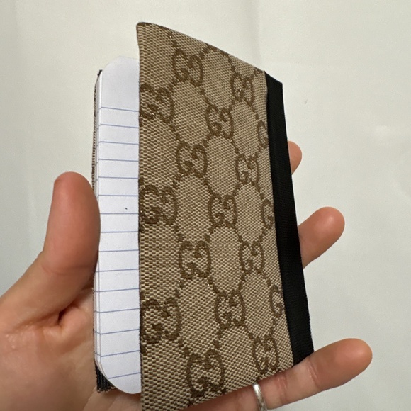 Upcycled Gucci mini Notebook - Picture 2 of 7